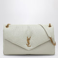 Saint Laurent Large Cream-Coloured Calypso Bag Women