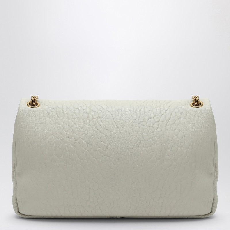 Saint Laurent Large Cream-Coloured Calypso Bag Women