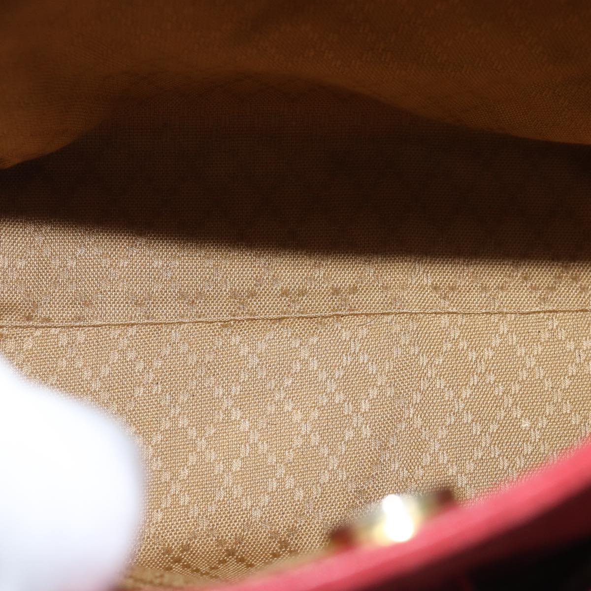 GUCCI Bamboo Hand Bag Red 002 123 0260 77760