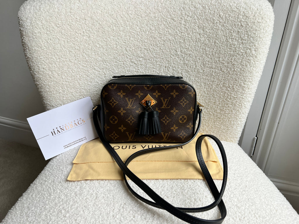 Louis Vuitton Saintonge Black and Monogram