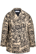 CHRISTIAN DIOR Toile De Jouy Coat Beige