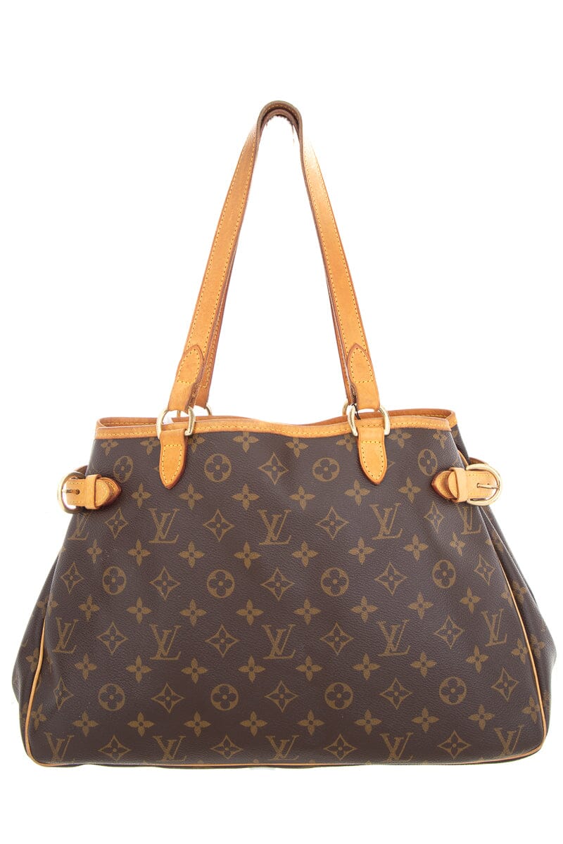 Louis Vuitton Brown Canvas Batignolles Horizontal Handbag