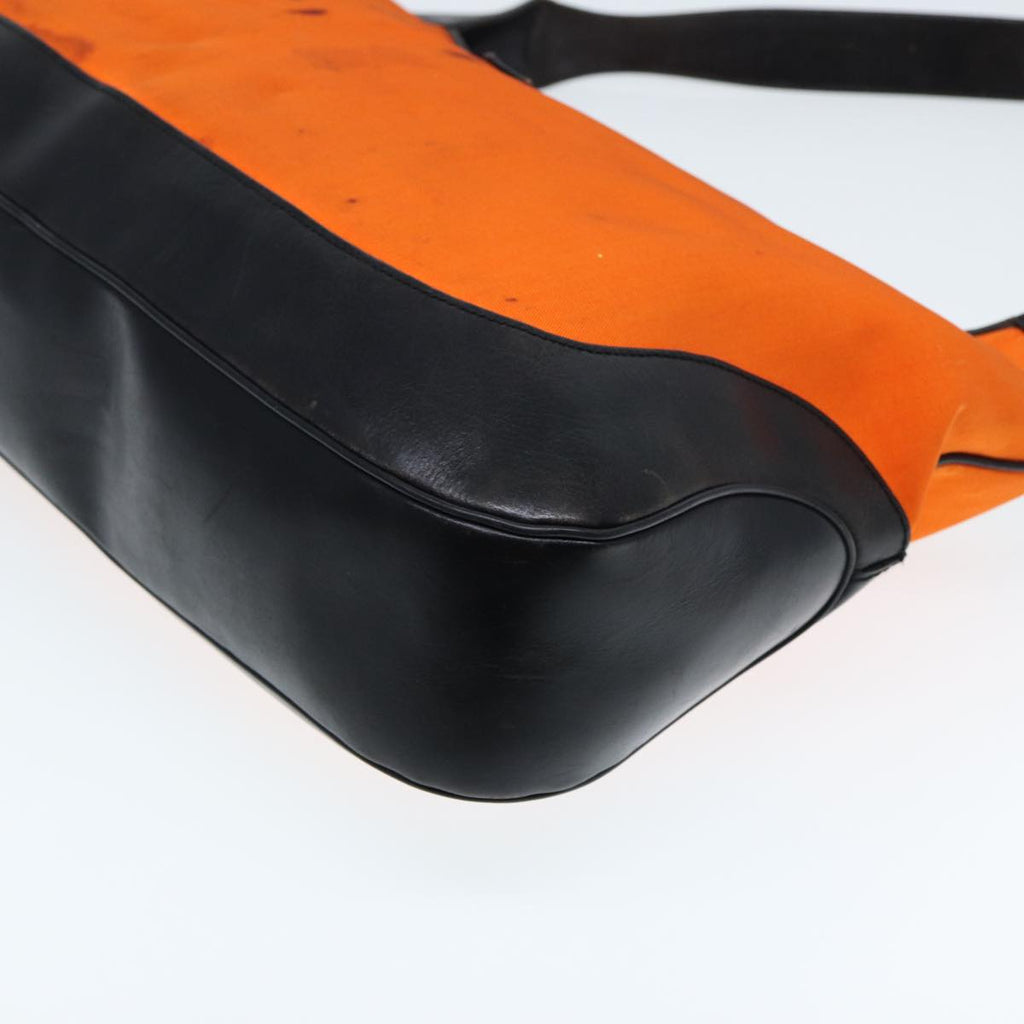 GUCCI Jackie Shoulder Bag Canvas Outlet Orange 77825