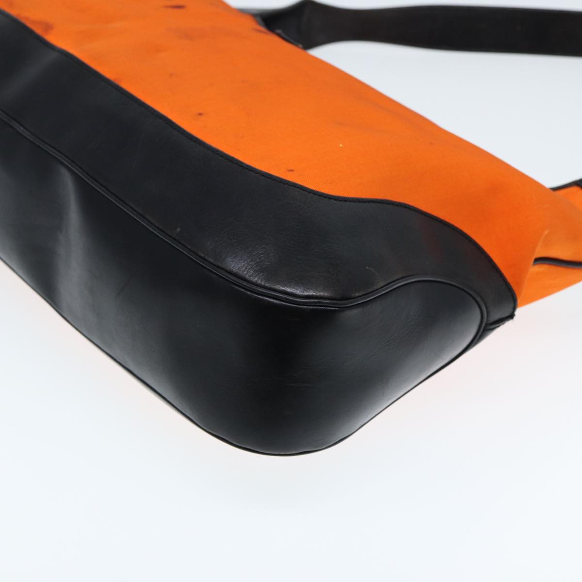 GUCCI Jackie Shoulder Bag Canvas Outlet Orange 77825