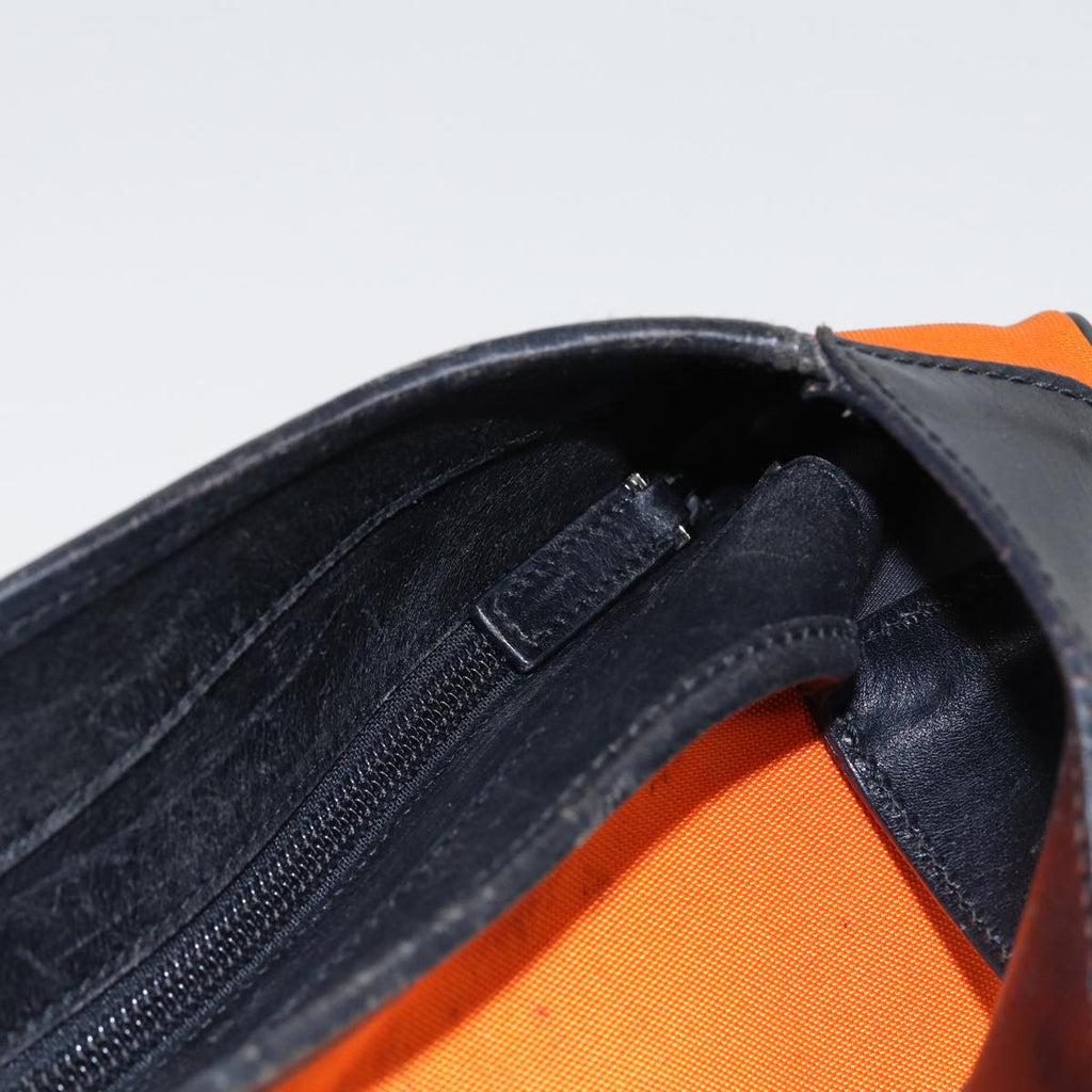 GUCCI Jackie Shoulder Bag Canvas Outlet Orange 77825
