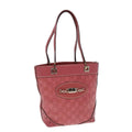 GUCCI GG Canvas Guccissima Hand Bag Pink 145994 77827