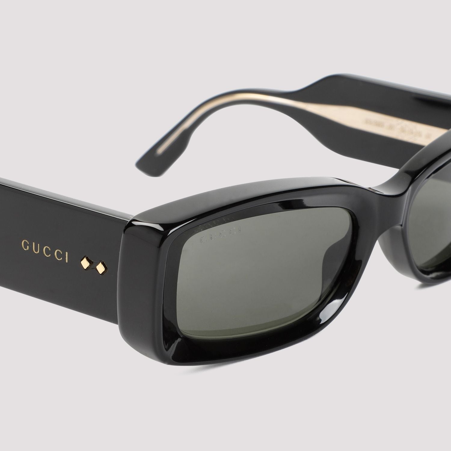 GUCCI Rectangular Sunglasses with Contrasting Logo for Women