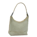 GUCCI Shoulder Bag Suede Beige 28335 77828