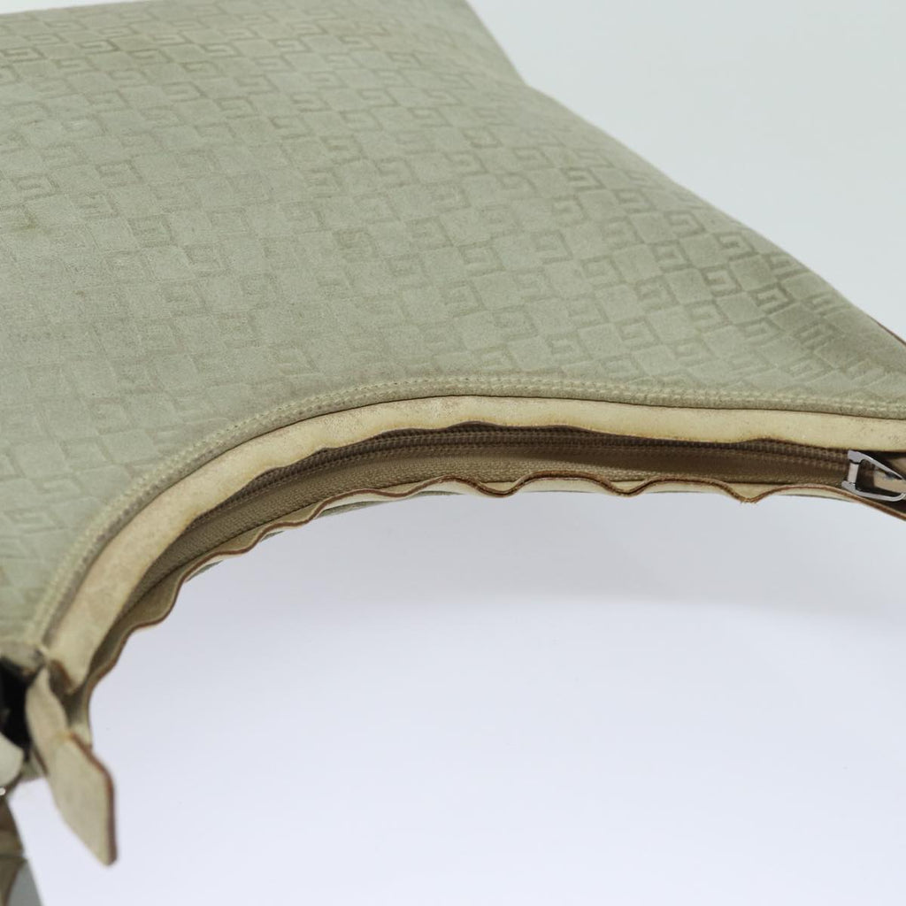 GUCCI Shoulder Bag Suede Beige 28335 77828