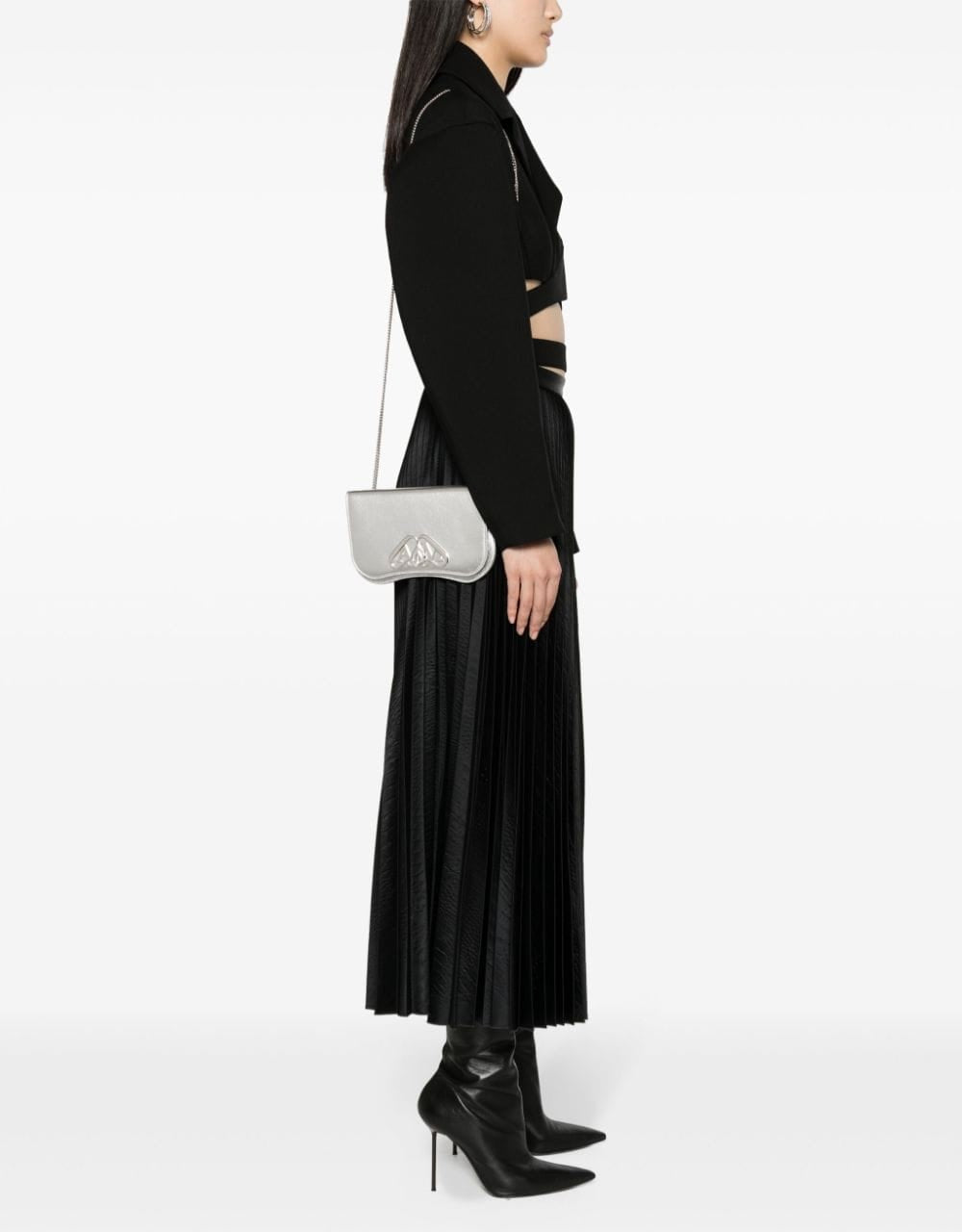 ALEXANDER MCQUEEN BAGS.. SILVER