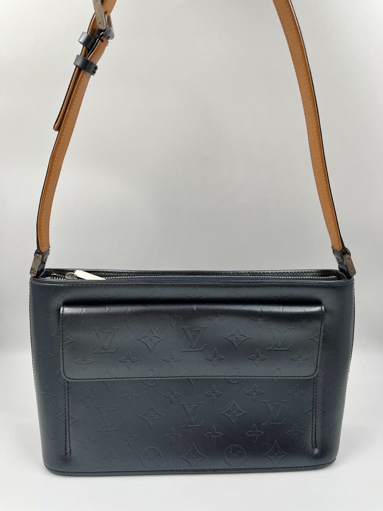 Louis Vuitton Mat Allston Handbag Monogram Vernis