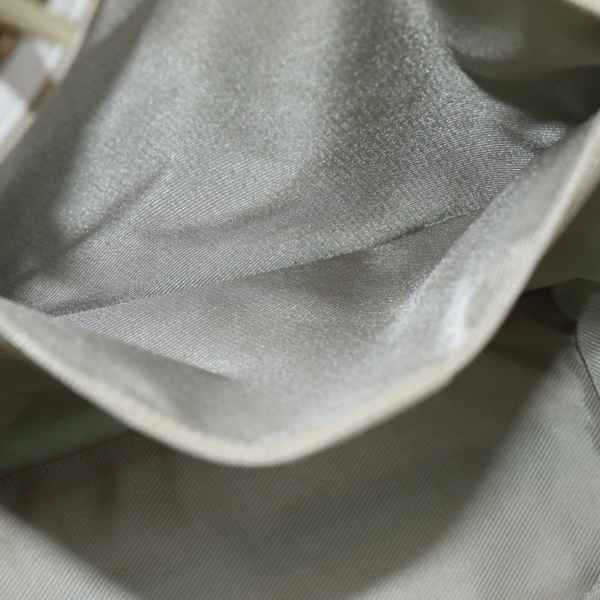 GUCCI GG Canvas Tote Bag Light Blue White 77932