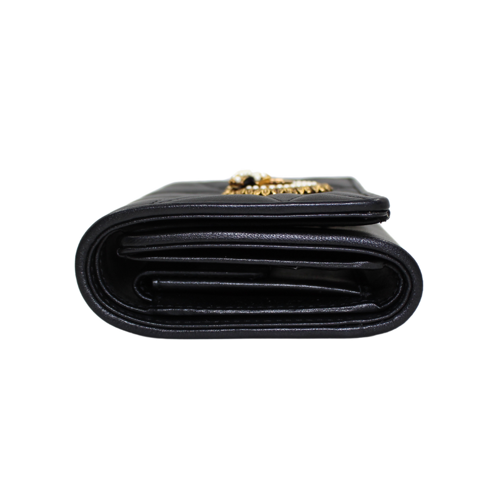 Dolce & Gabbana Wallet Black Leather Devotion