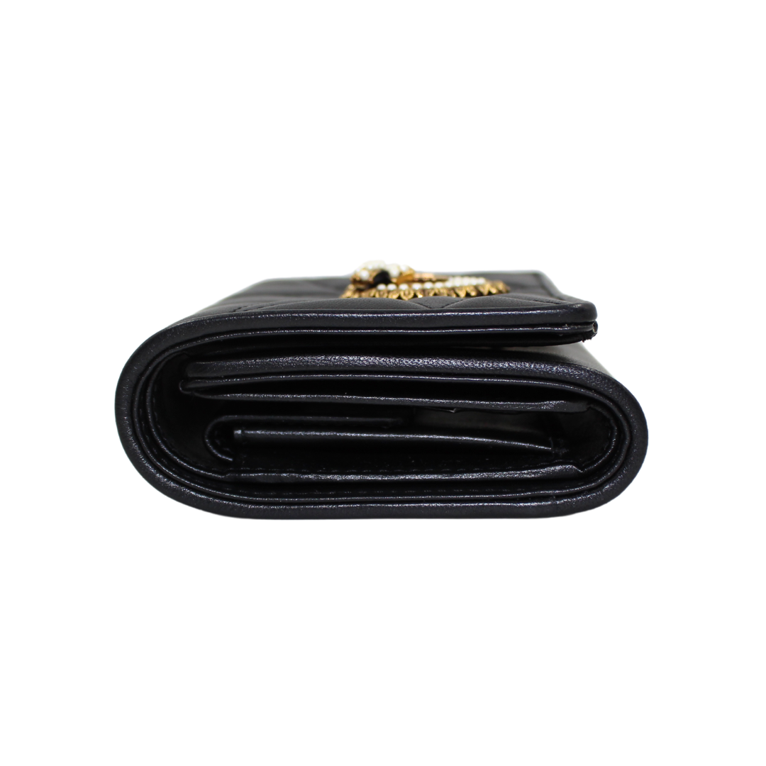 Dolce & Gabbana Wallet Black Leather Devotion