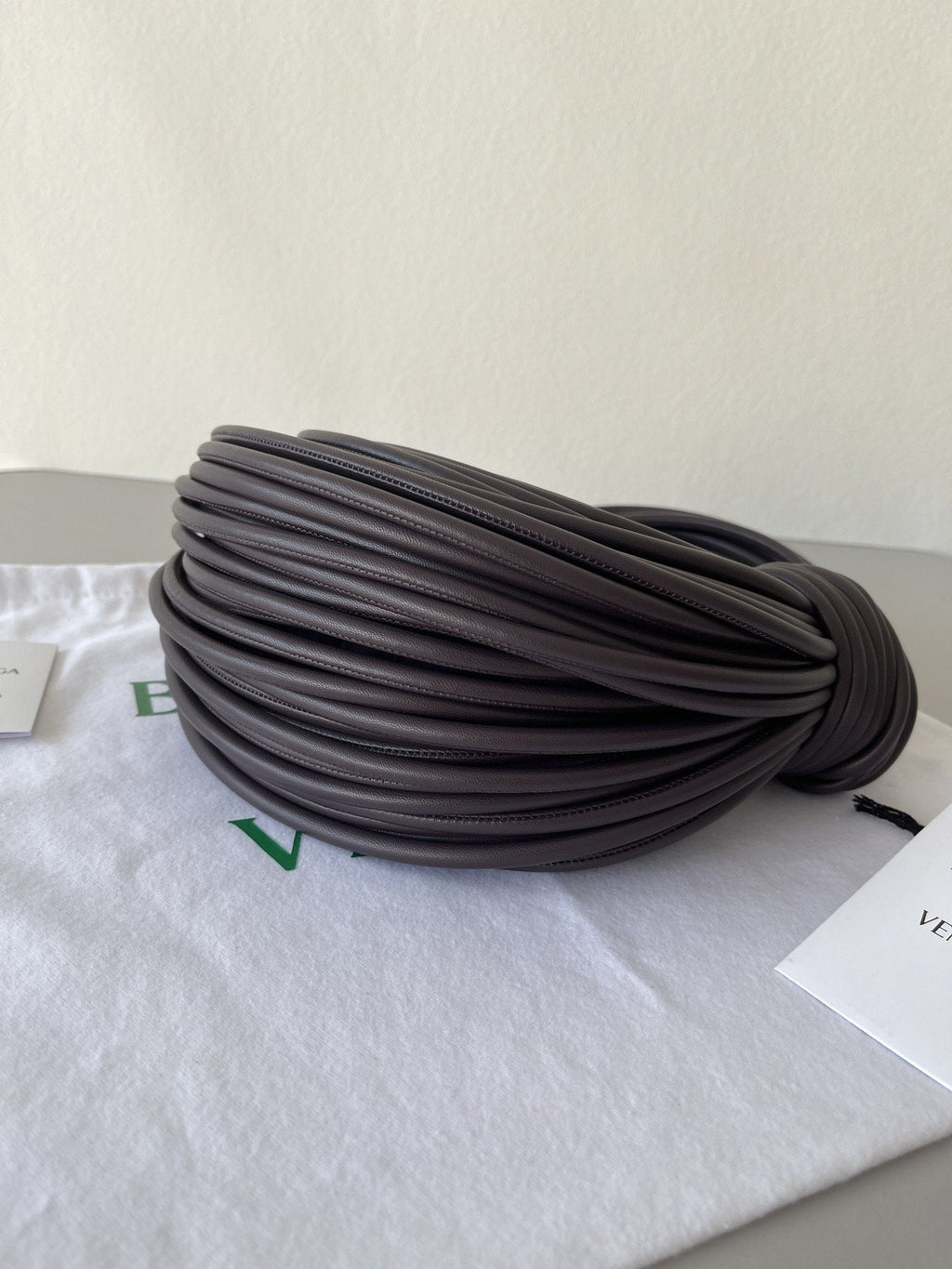 GLAMI Double Knot Dark Violet, For Women, Bags 9.8in/25cm