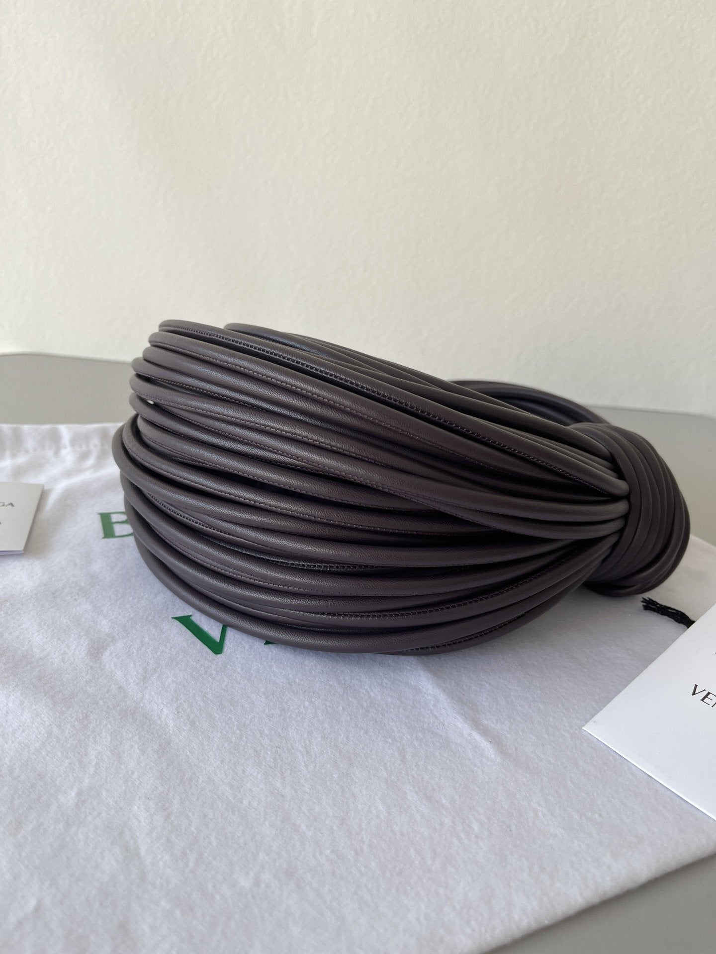 GLAMI Double Knot Dark Violet, For Women, Bags 9.8in/25cm