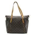 Louis Vuitton Louis Vuitton  MM Tote Bag PVC Coated Canvas Monogram  Brown M56689