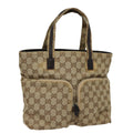 GUCCI GG Canvas Hand Bag Beige 002 1080 78093