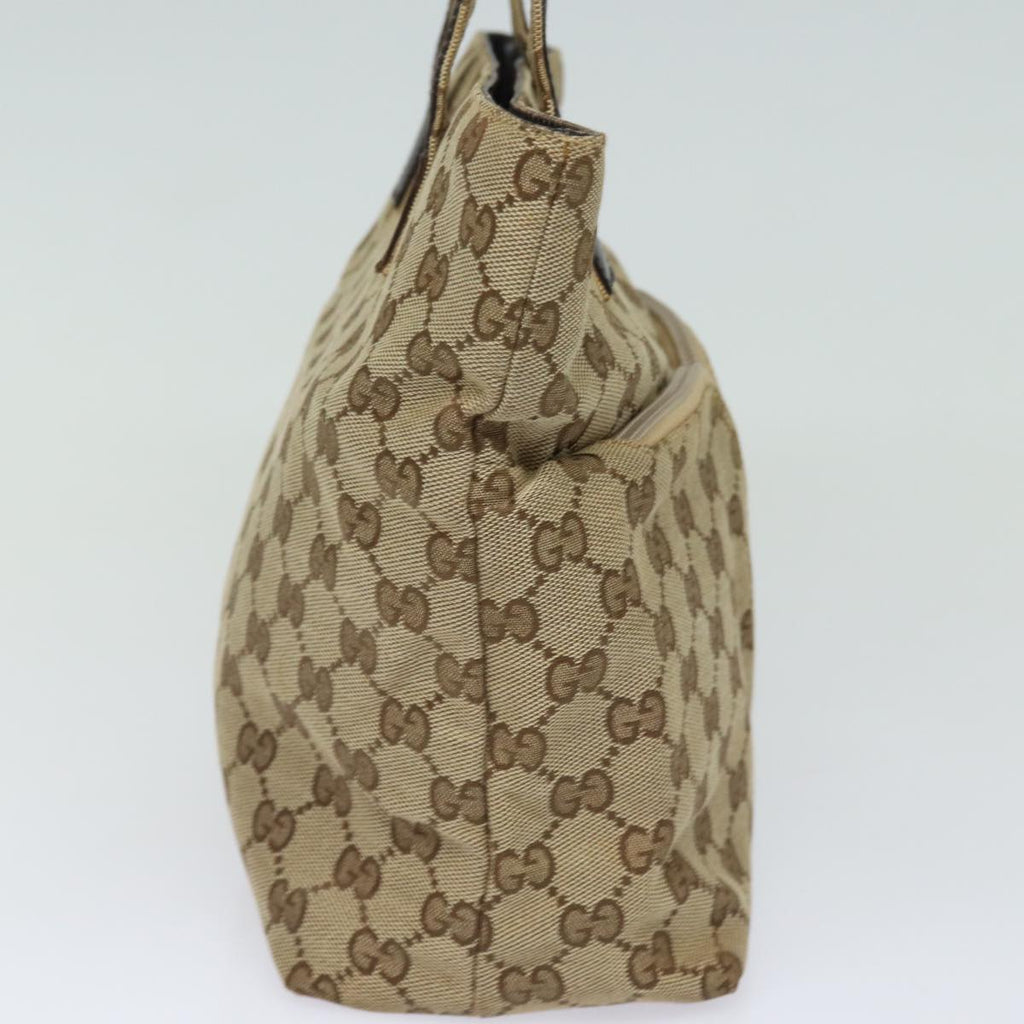 GUCCI GG Canvas Hand Bag Beige 002 1080 78093