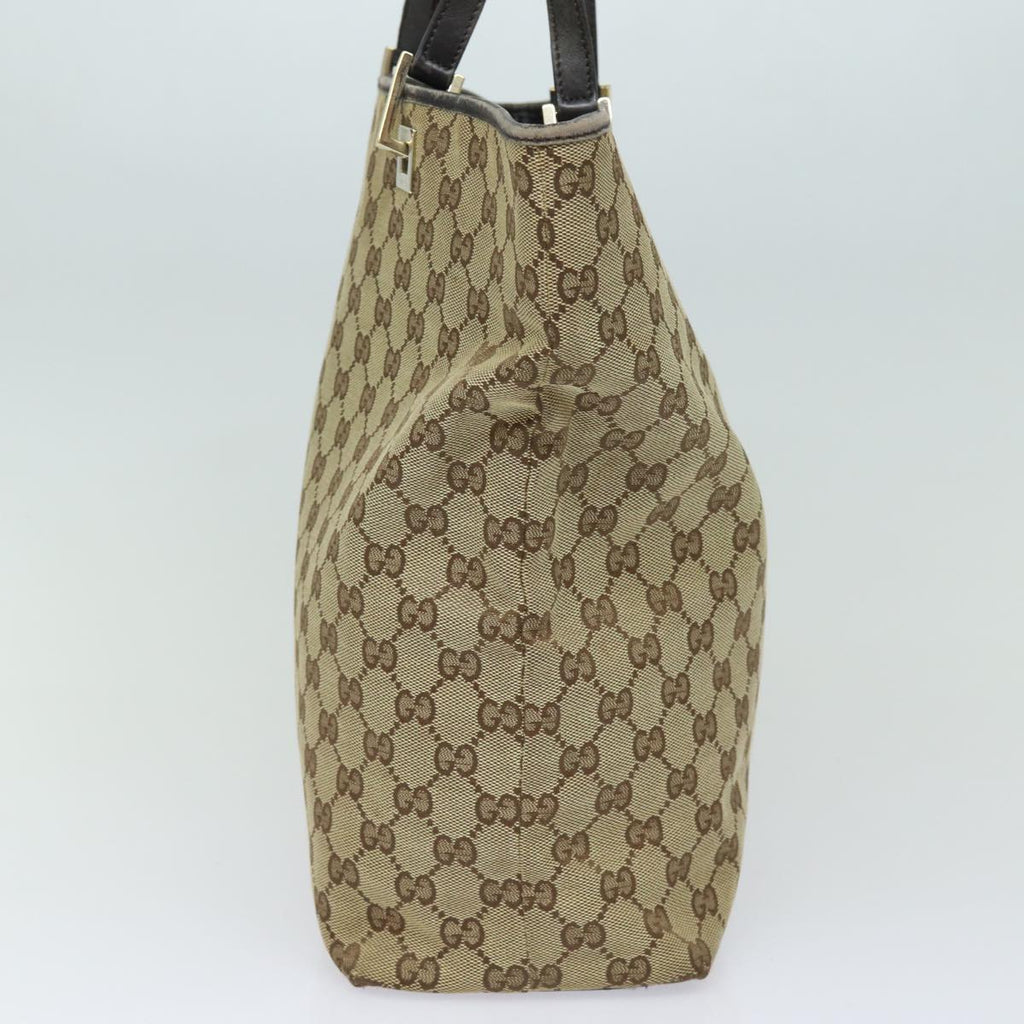 GUCCI GG Canvas Tote Bag Beige 002 1098 78094