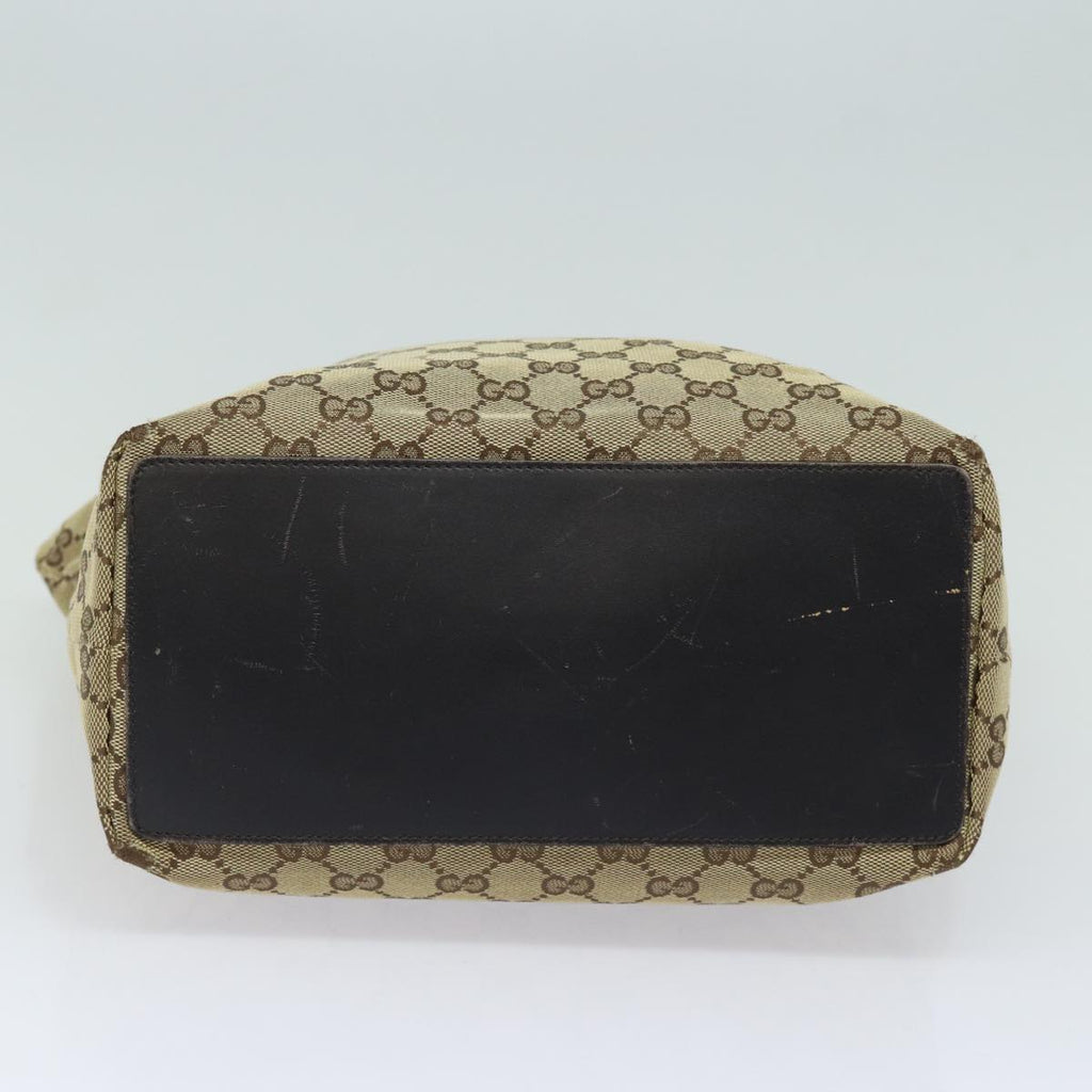 GUCCI GG Canvas Tote Bag Beige 002 1098 78094