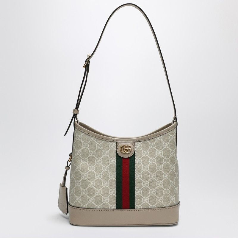 GUCCI Mini Supreme Fabric Shoulder Handbag