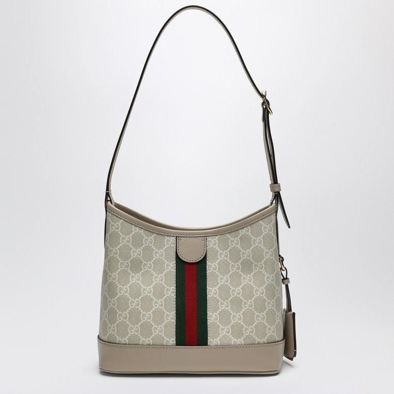 GUCCI Mini Supreme Fabric Shoulder Handbag
