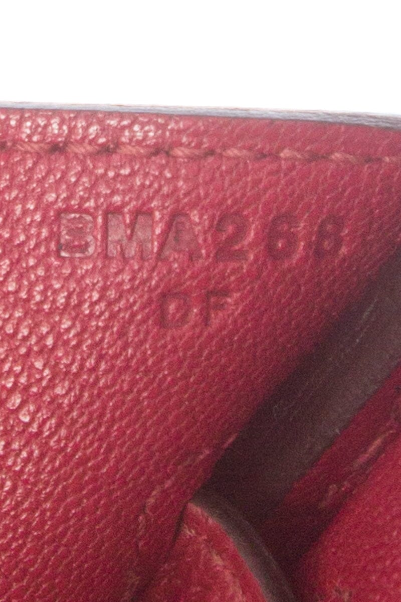 HermÃƒÆ’Ã‚Â¨s Birkin 30CM Togo Leather Rouge Handbag