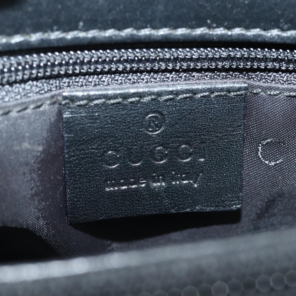 GUCCI Hand Bag Nylon Black 002 1024 78218