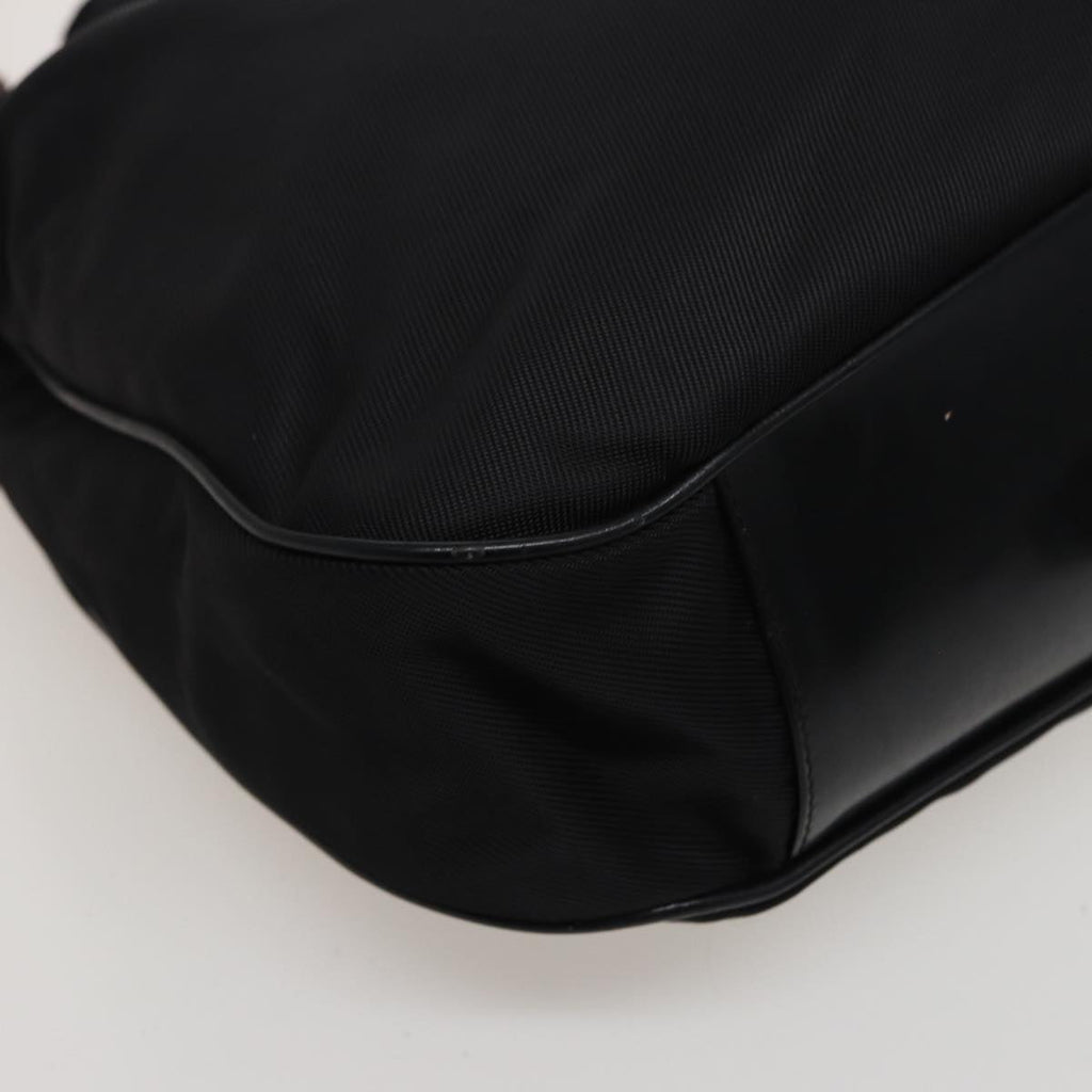 GUCCI Shoulder Bag Nylon Black 001 1998 1577 78240