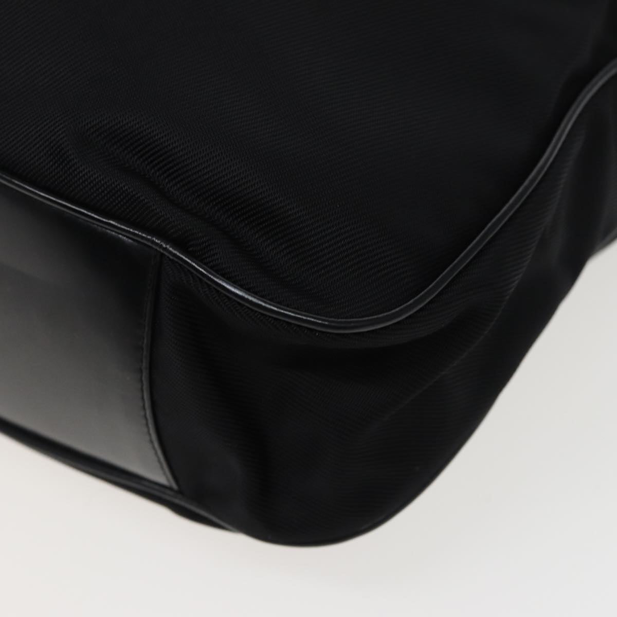 GUCCI Bamboo Shoulder Bag Nylon Black 001 2404 1577 78241