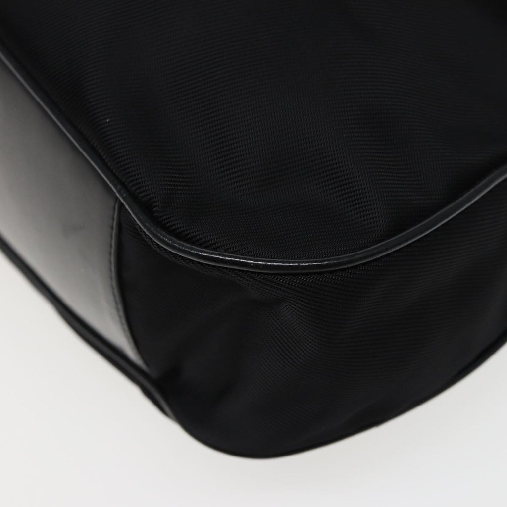 GUCCI Bamboo Shoulder Bag Nylon Black 001 2404 1577 78241