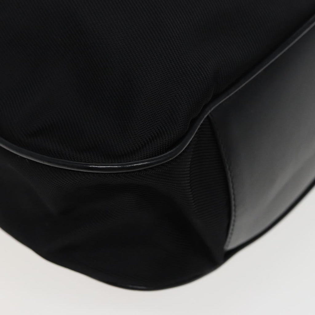 GUCCI Bamboo Shoulder Bag Nylon Black 001 2404 1577 78241