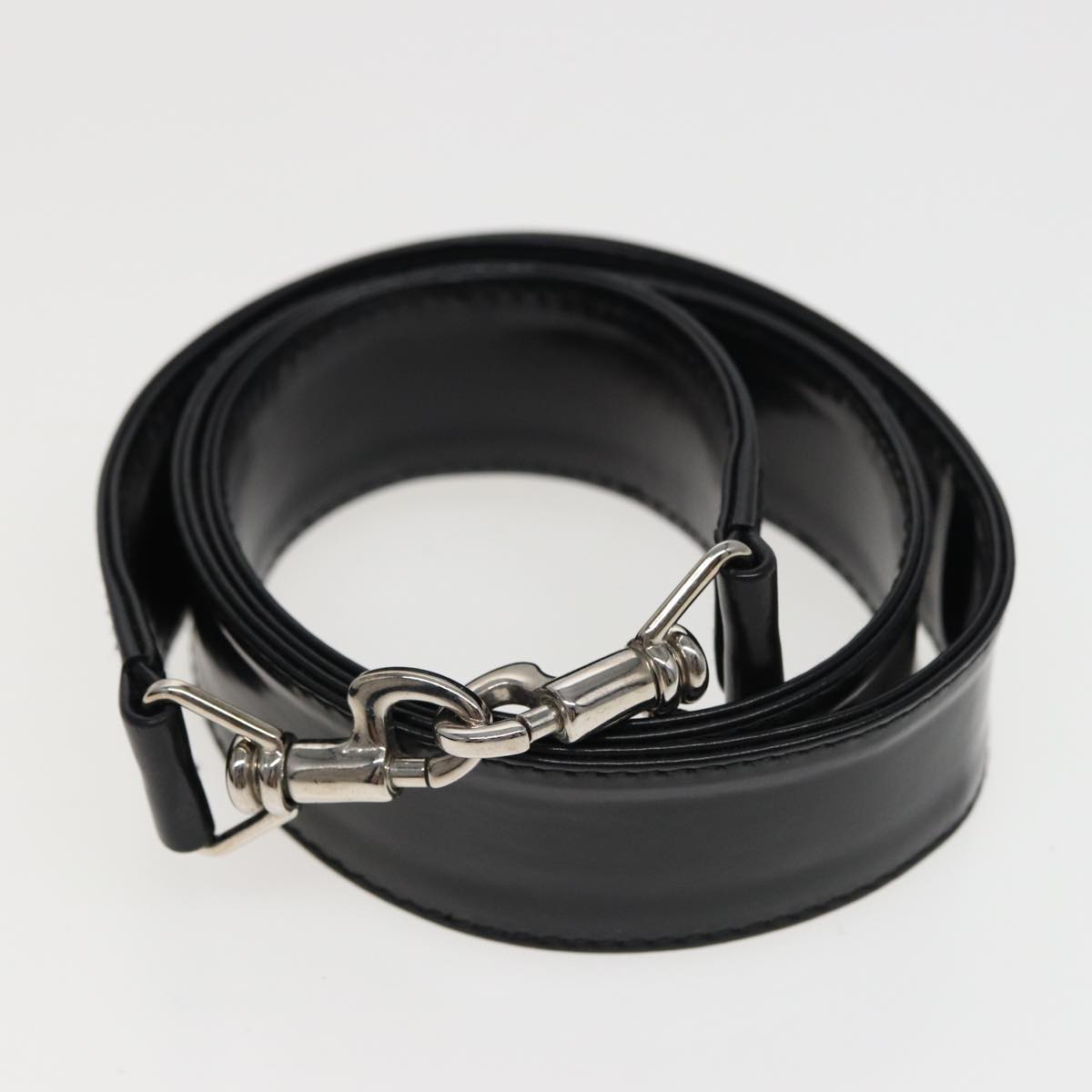 GUCCI Bamboo Shoulder Bag Nylon Black 001 2404 1577 78241