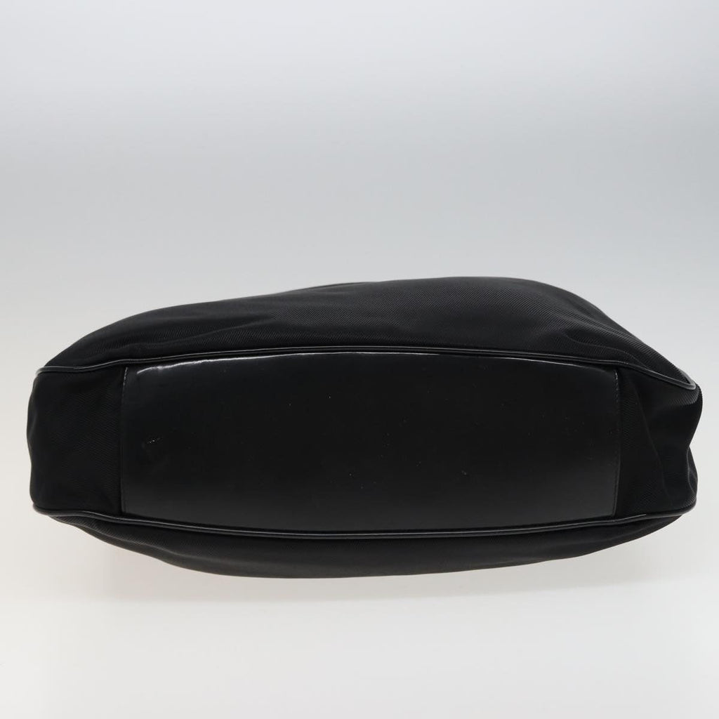GUCCI Bamboo Shoulder Bag Nylon Black 001 2404 1577 78241