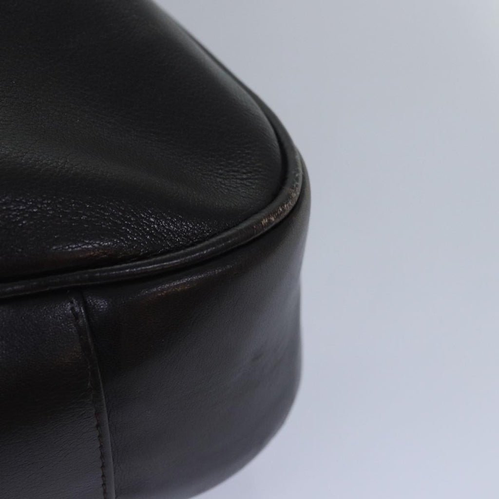GUCCI Bamboo Shoulder Bag Leather Brown 001 1998 1577 78247
