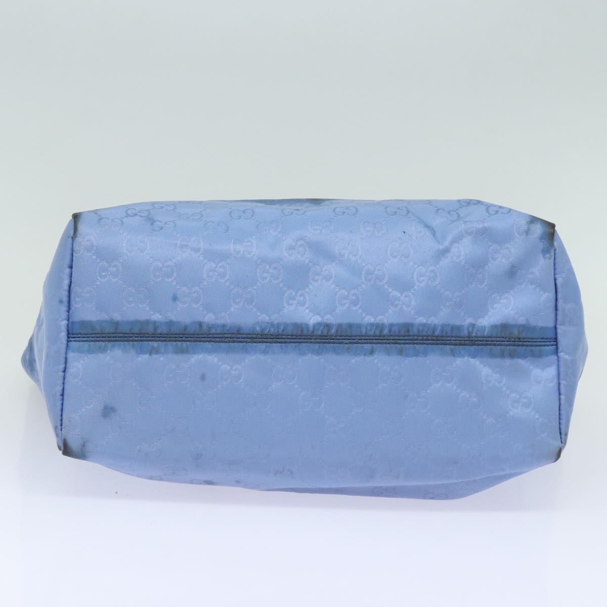 GUCCI GG Canvas Tote Bag Blue 282439 78251