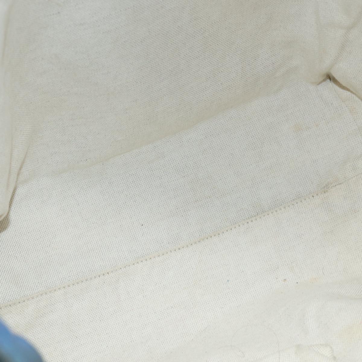 GUCCI GG Canvas Tote Bag Blue 282439 78251