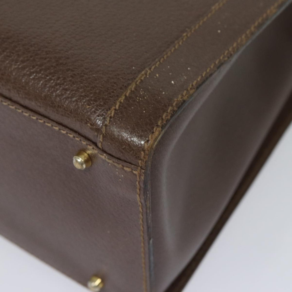 GUCCI Bamboo Tote Bag Leather Brown 002 1186 0260 78252