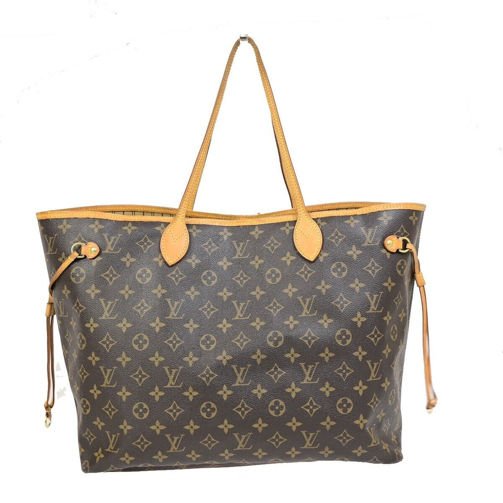 Louis Vuitton Neverfull Gm  Canvas Tote Bag