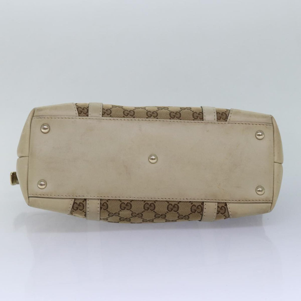 GUCCI GG Canvas Tote Bag Beige 257069 78293