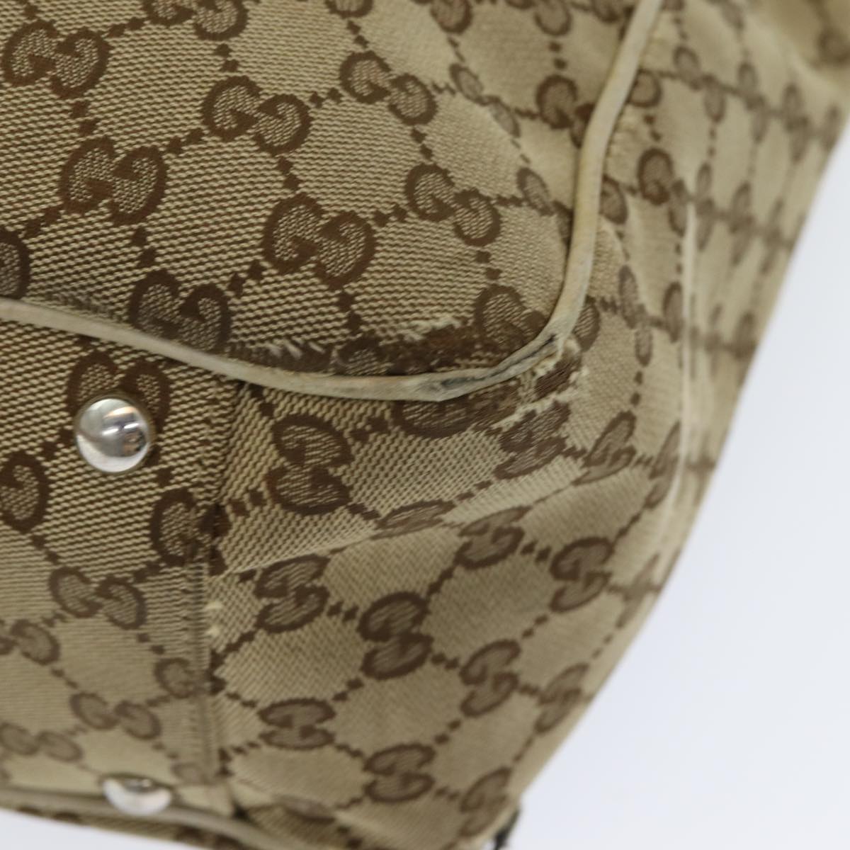GUCCI GG Canvas Tote Bag Beige 232956 78299