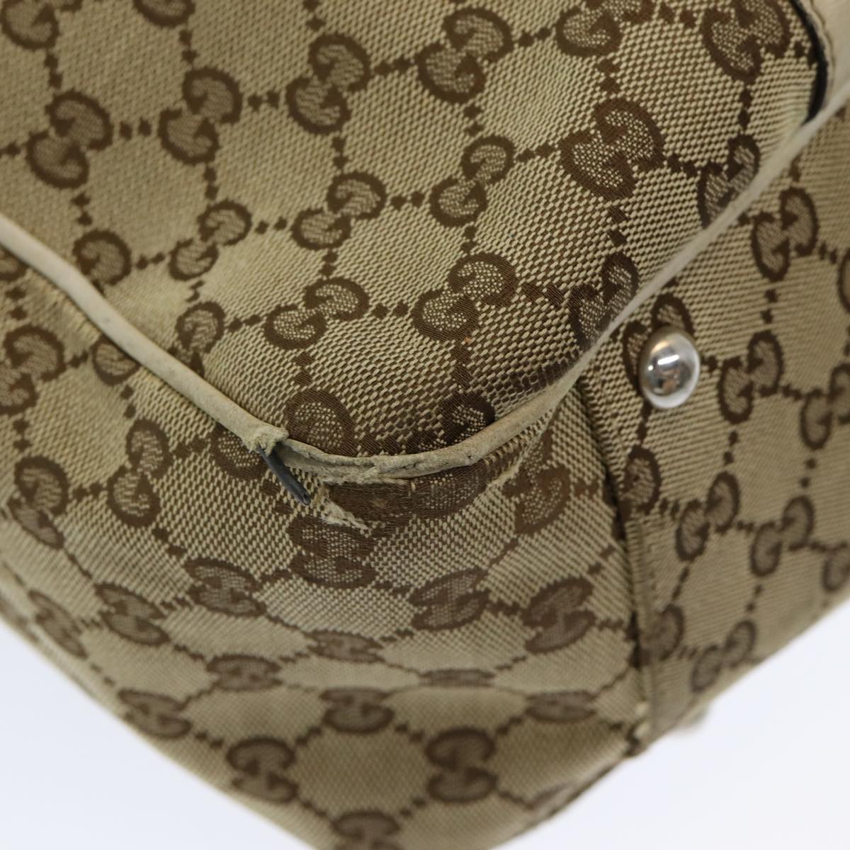 GUCCI GG Canvas Tote Bag Beige 232956 78299