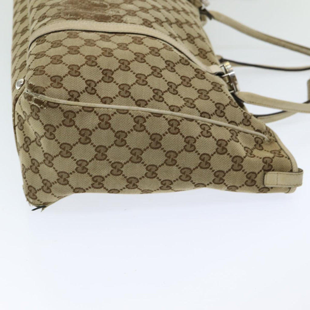 GUCCI GG Canvas Tote Bag Beige 232956 78299
