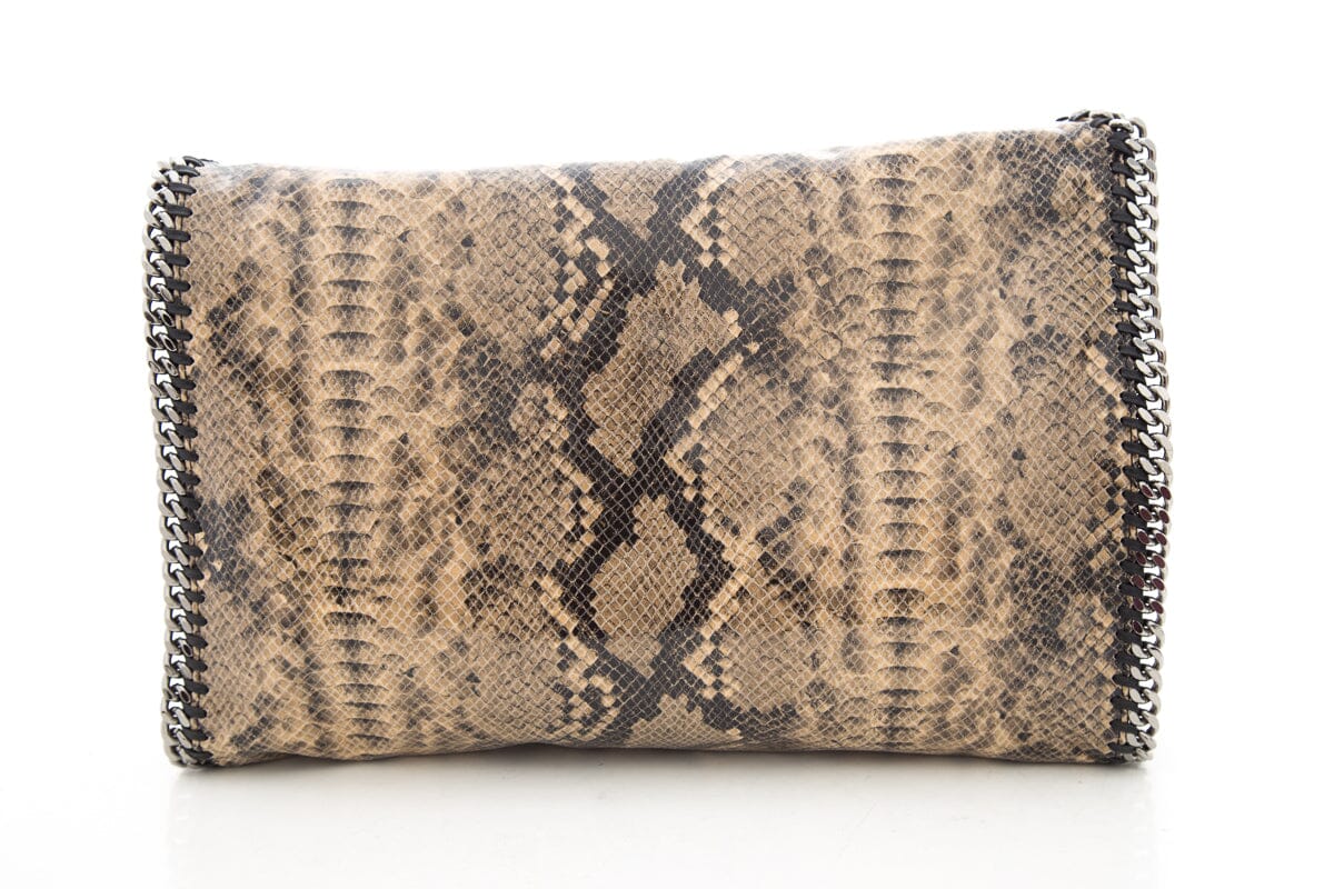 Stella McCartney Snake Skin Print Falabella Handbag