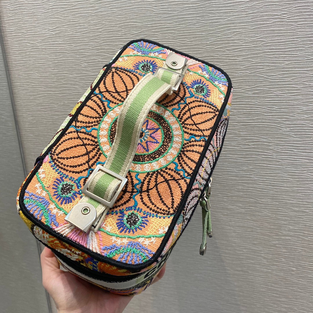 GLAMI Travel Vanity Case Bag For Women 9.5in/24cm CD