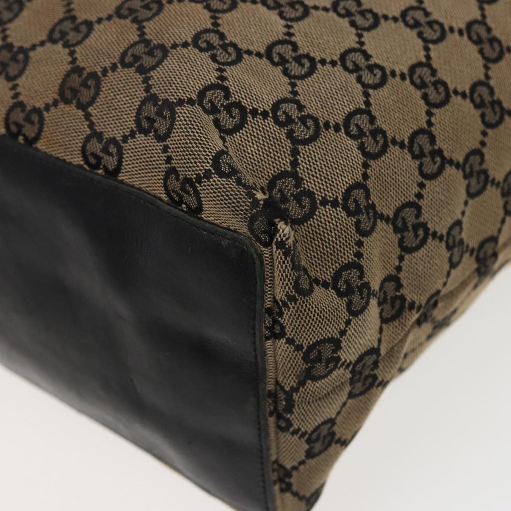 GUCCI GG Canvas Tote Bag Beige 002 1098 78341