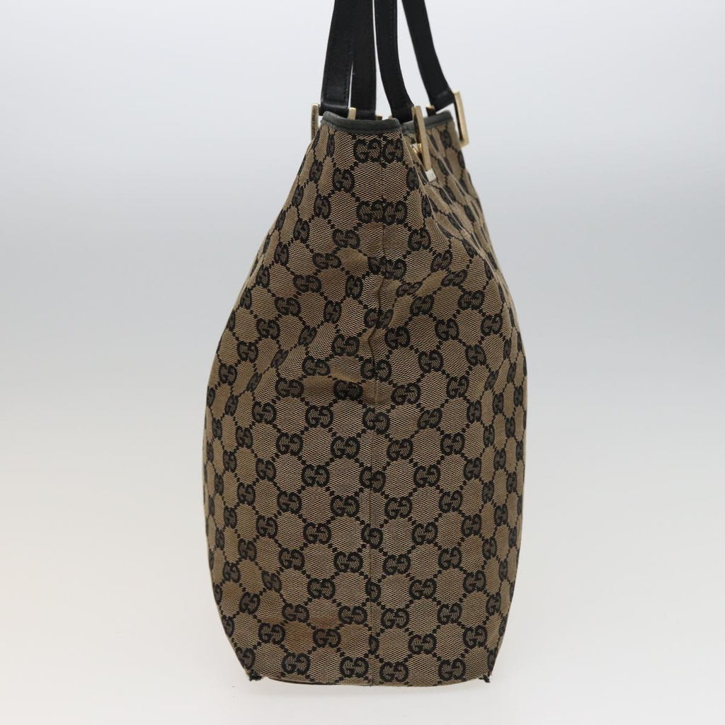 GUCCI GG Canvas Tote Bag Beige 002 1098 78341