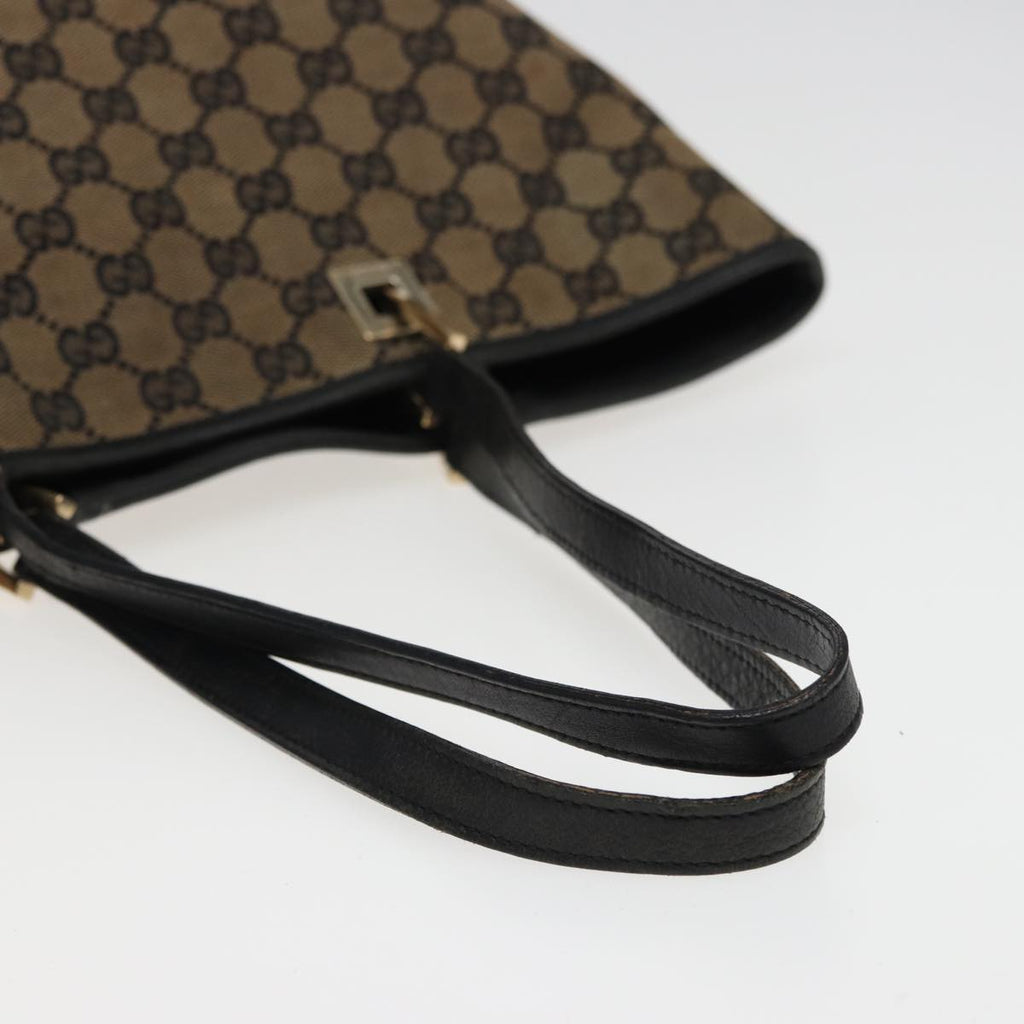 GUCCI GG Canvas Tote Bag Beige 002 1098 78341