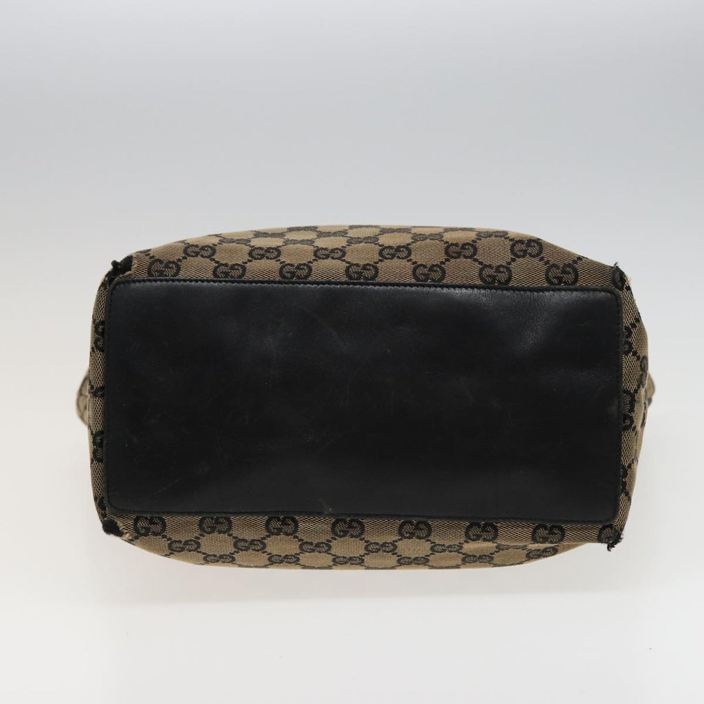 GUCCI GG Canvas Tote Bag Beige 002 1098 78341